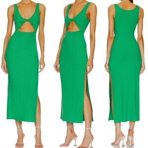 L*Space Green Midi Dress